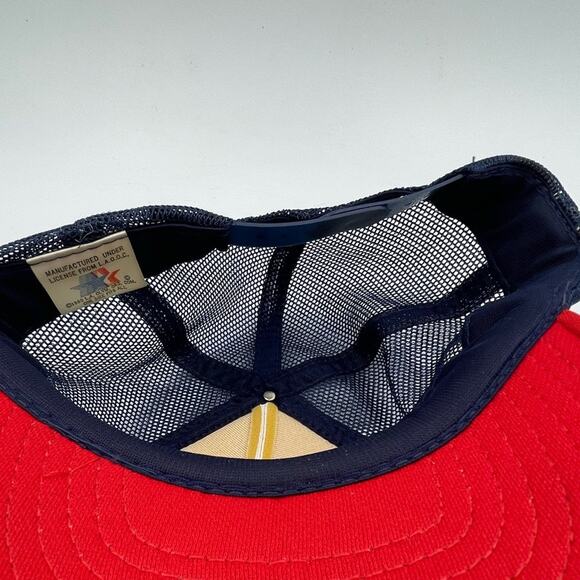 Vintage 1984 Olympic Trucker Hat Snap Back - Picture 6 of 6